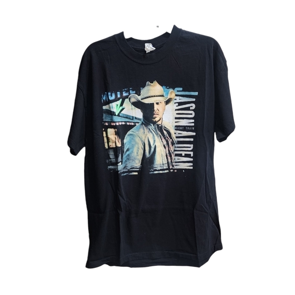 JASON ALDEAN The Night Train Tour Band Shirt Tee unisex medium